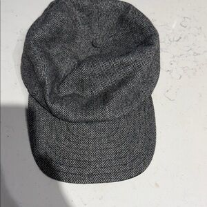John Varvatos Gray Herringbone Cap